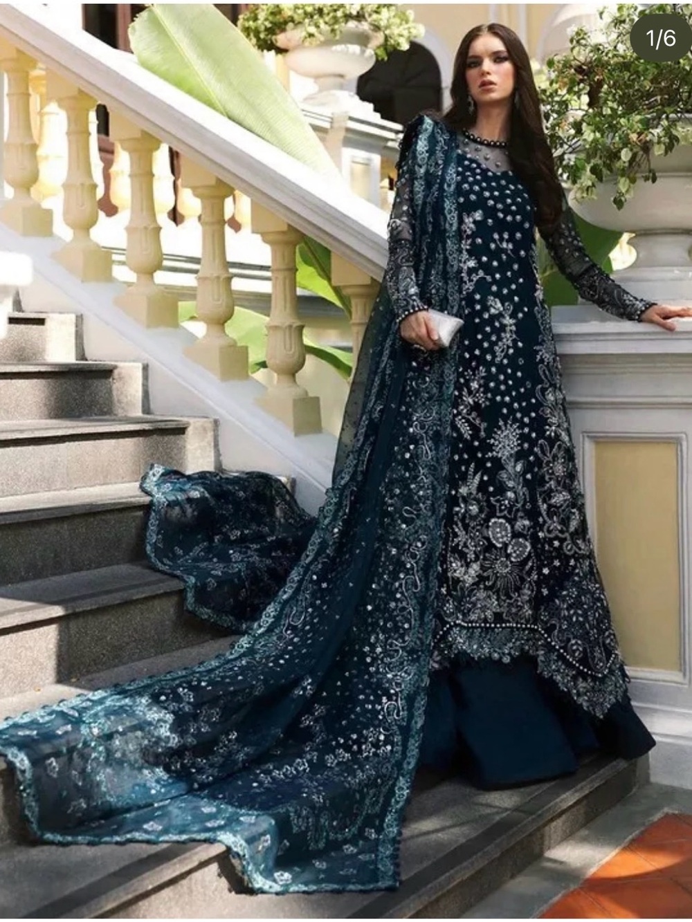 Republic Womenwear wedding festive, Pakistani Designer outfit - Small